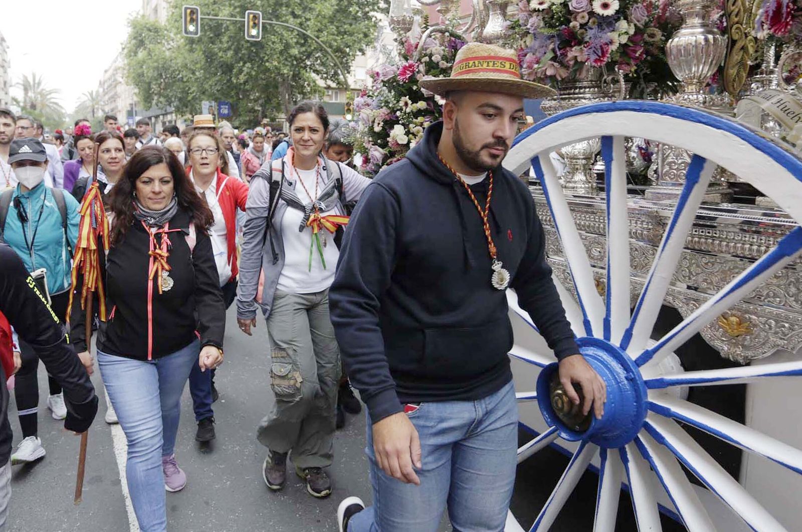 El Rocío 2023: Imágenes de los peregrinos de la Hermandad de Emigrantes