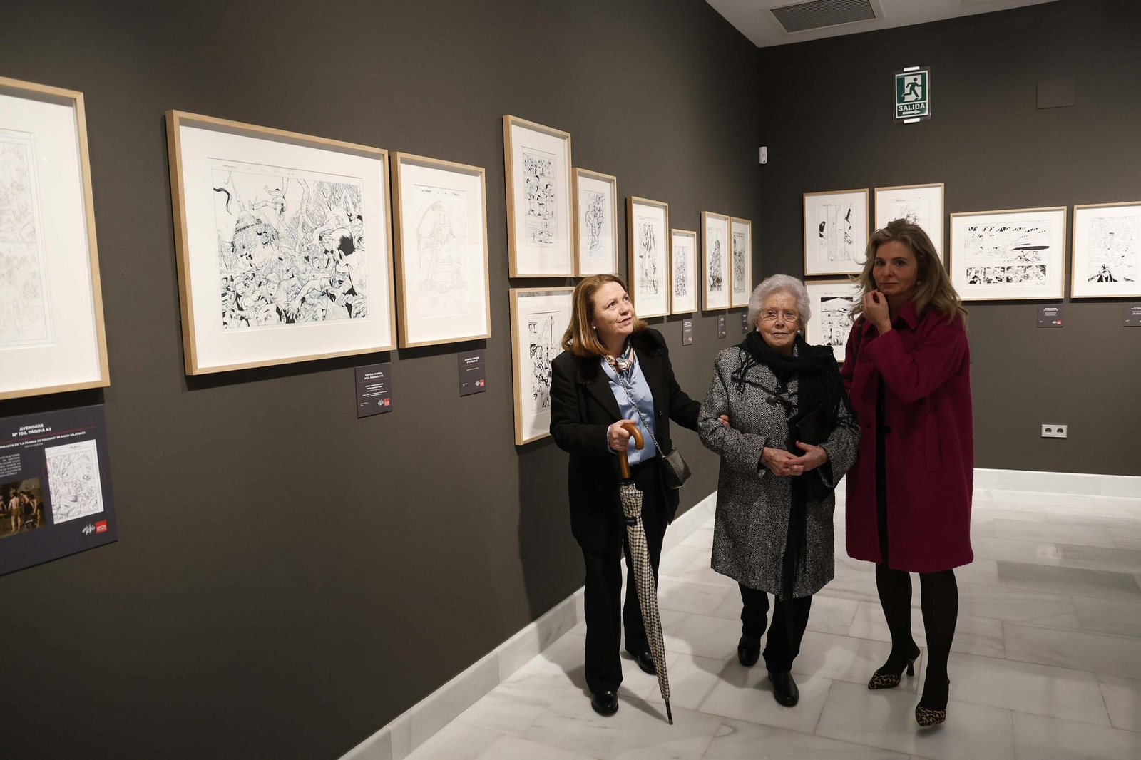 Las fotos de la inauguración de la sala Carlos Pacheco en el Centro de Arte Contemporáneo de San Roque