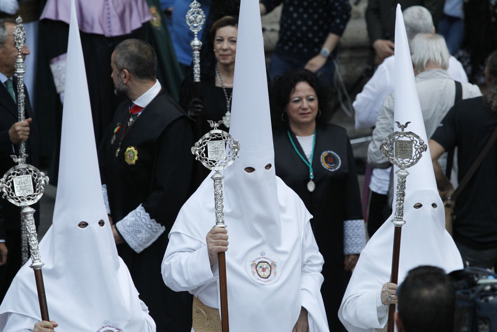 Imágenes de la Procesión de Estudiantes. Semana Santa Almería 2019