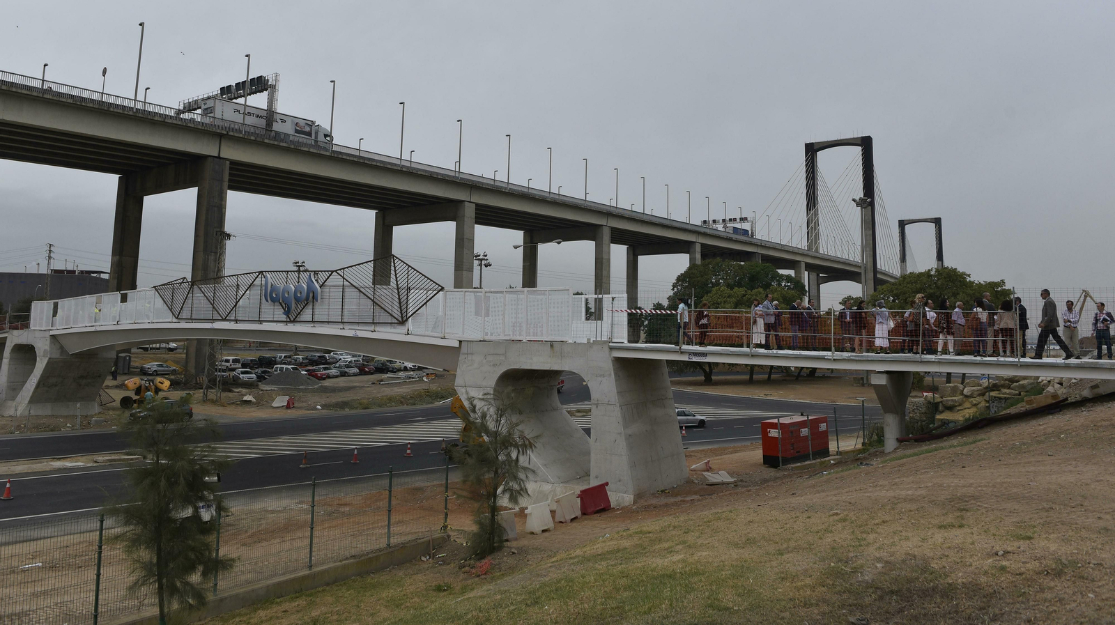 Recorrido visual por el Centro Lagoh de Palmas Altas: últimos preparativos para el estreno