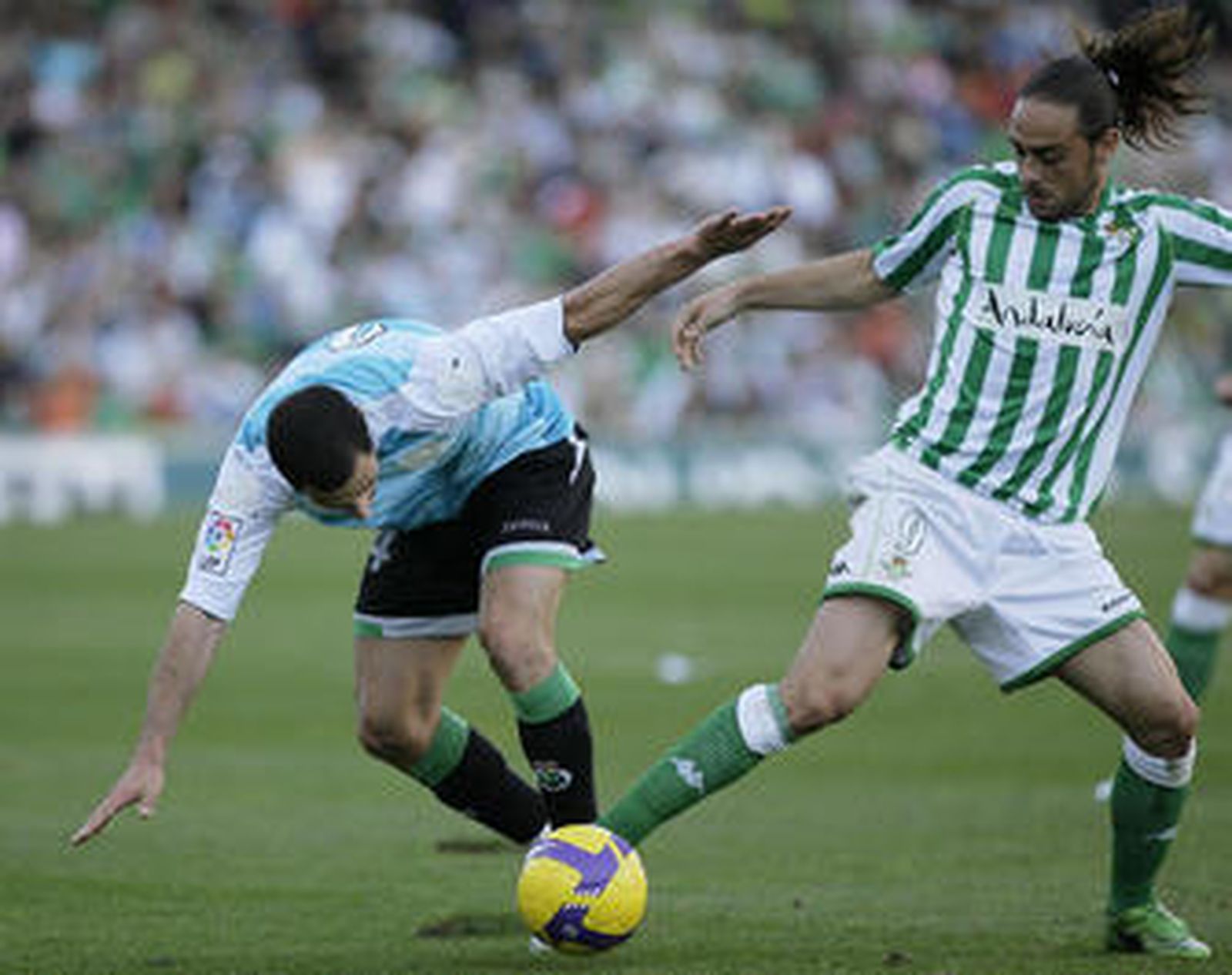 Los jugadores del Betis celebran uno de los tantos logrados.