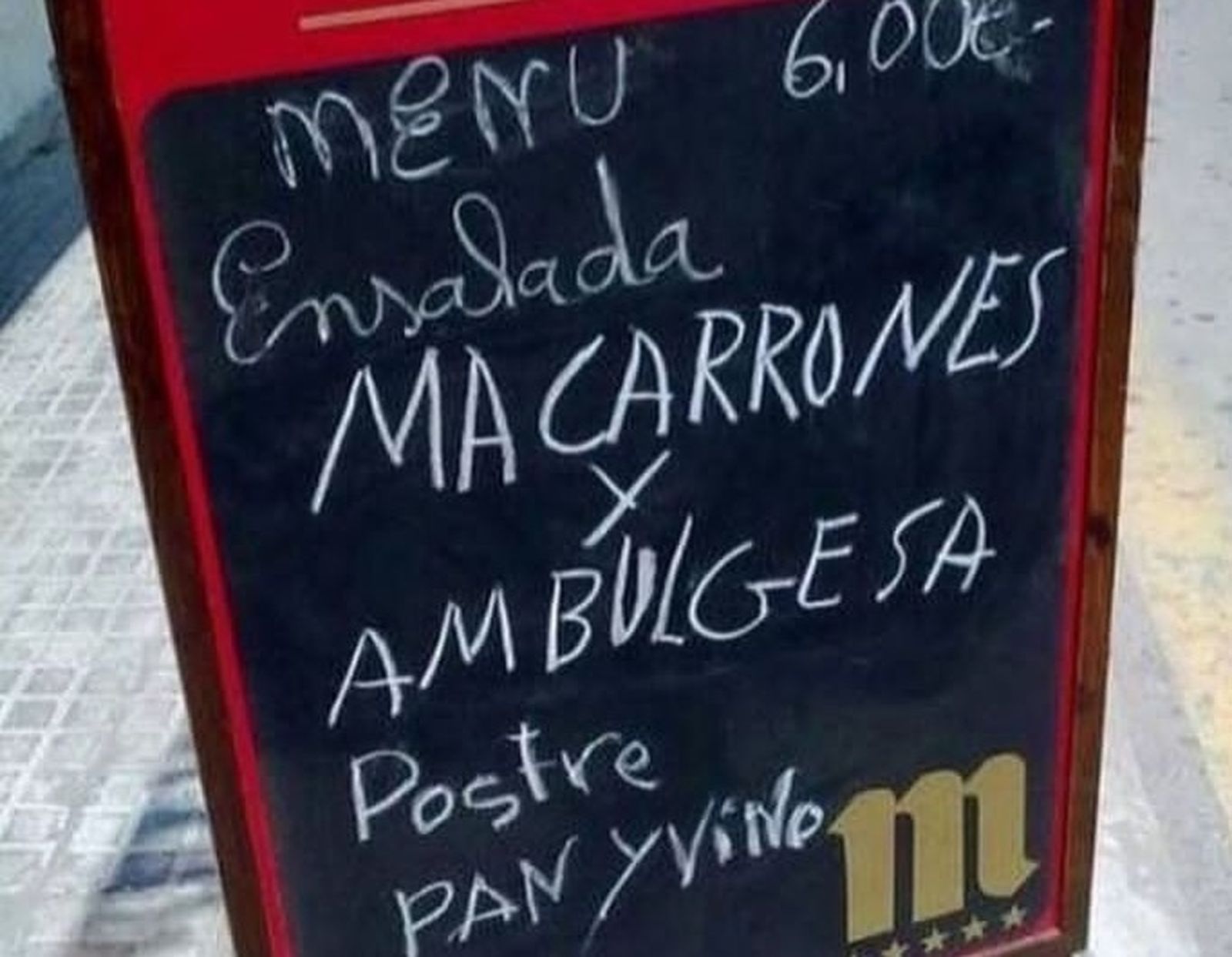 El cartel compartido por El Monaguillo