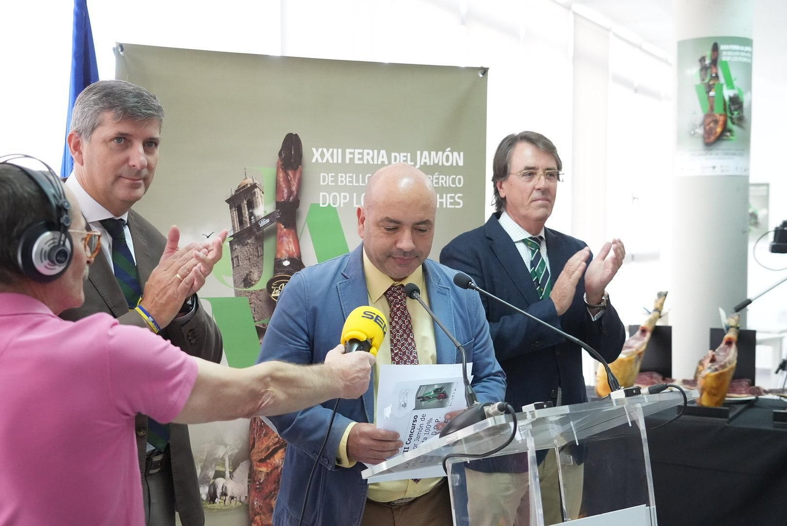 El concurso al mejor jamón de bellota 100% ibérico de Los Pedroches, en imágenes