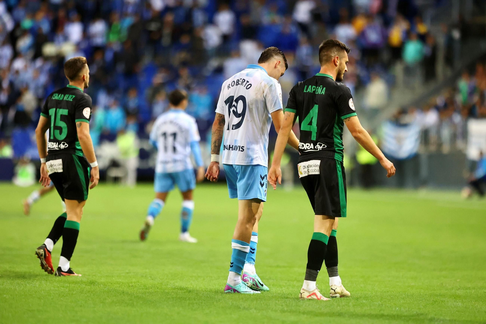 Roberto, su paso por el Málaga CF en fotos