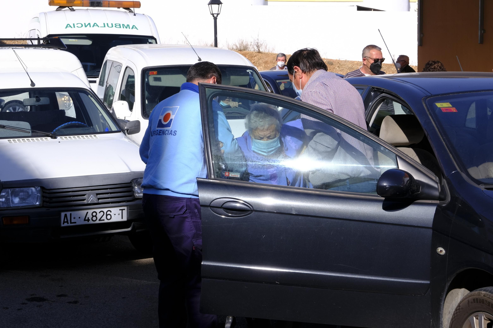 Fotogalería vacunación COVID-19 en Sorbas y Tabernas. Almería