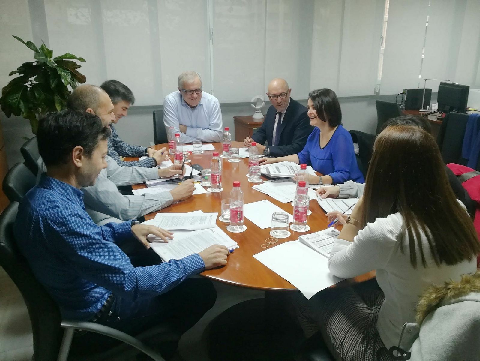 Comisión provincial de IDEA reunida el 7 de febrero