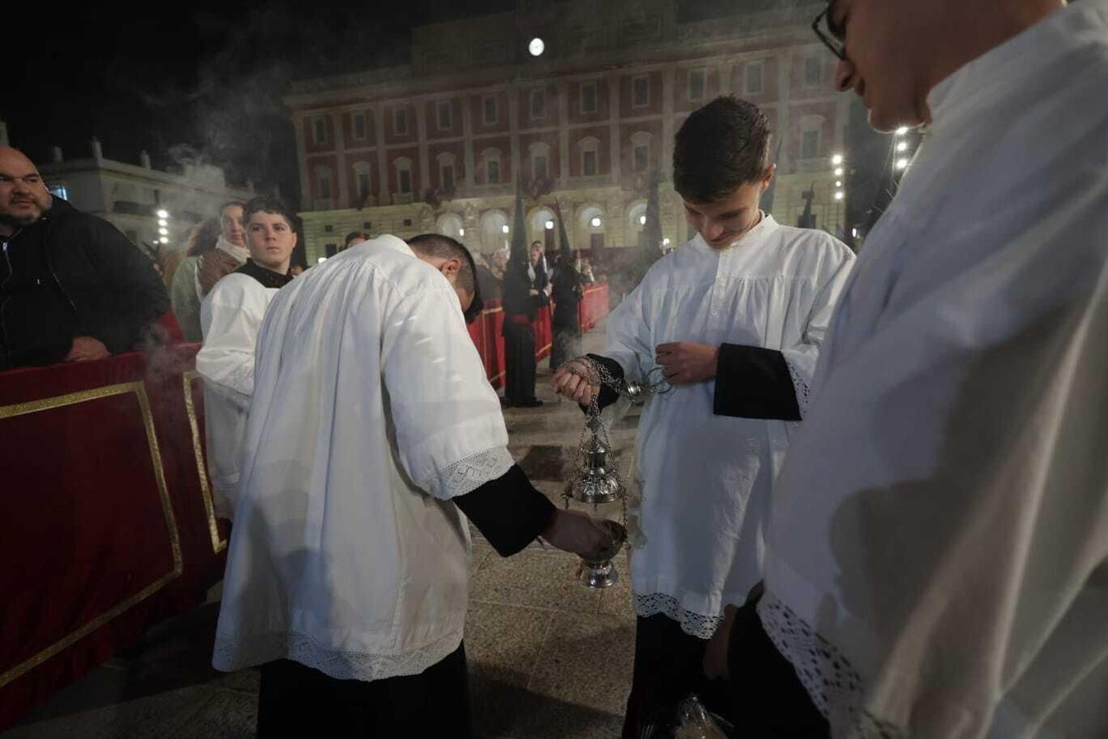 Las imágenes de la hermandad de los Desamparados de la Semana Santa de San Fernando 2023