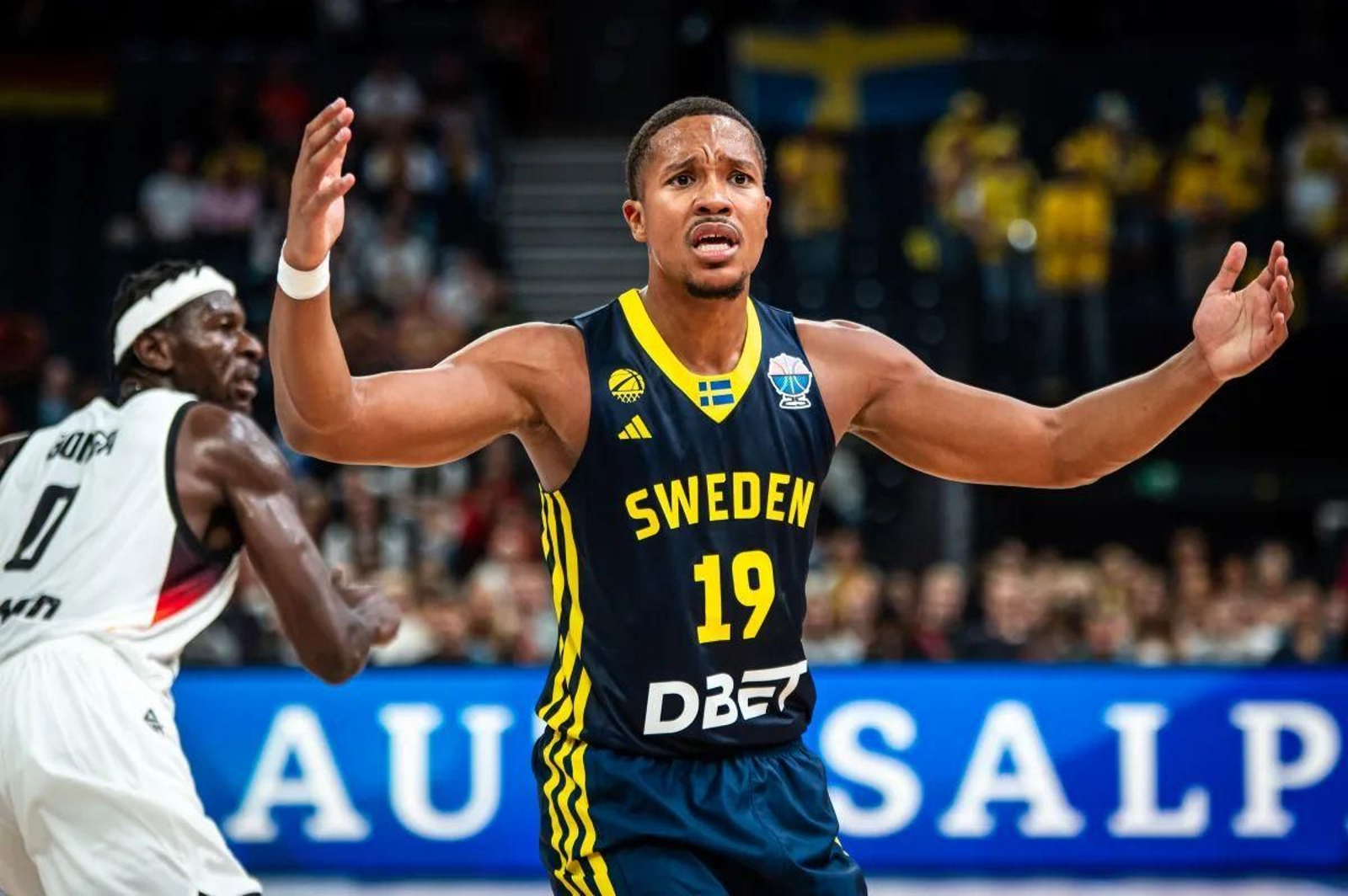 Eurobasket 2025: Pantzar brilla en la derrota de Suecia ante Alemania