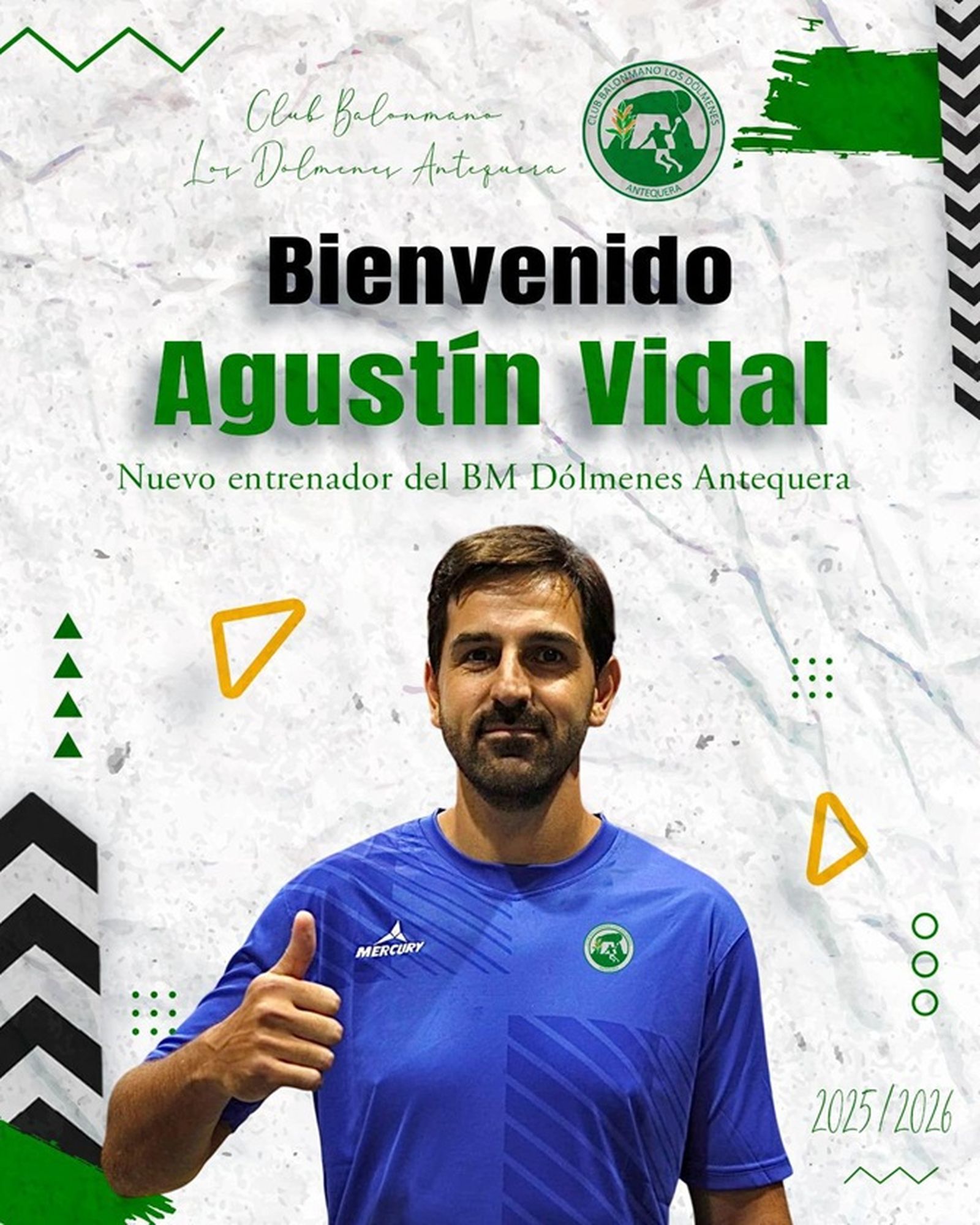 Agustín Vidal, entrenador del Dólmenes.