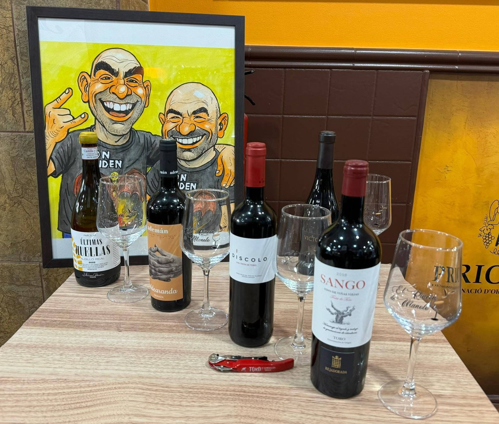 'El Rincón de Manolo', un templo de la DO Toro en La Cañada