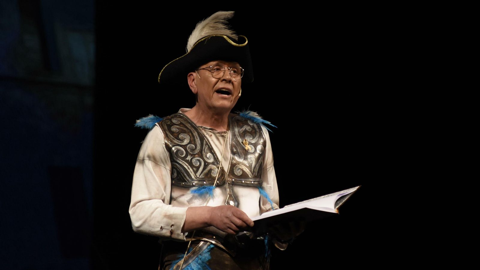 Miguel Amate, en un momento de su pregón