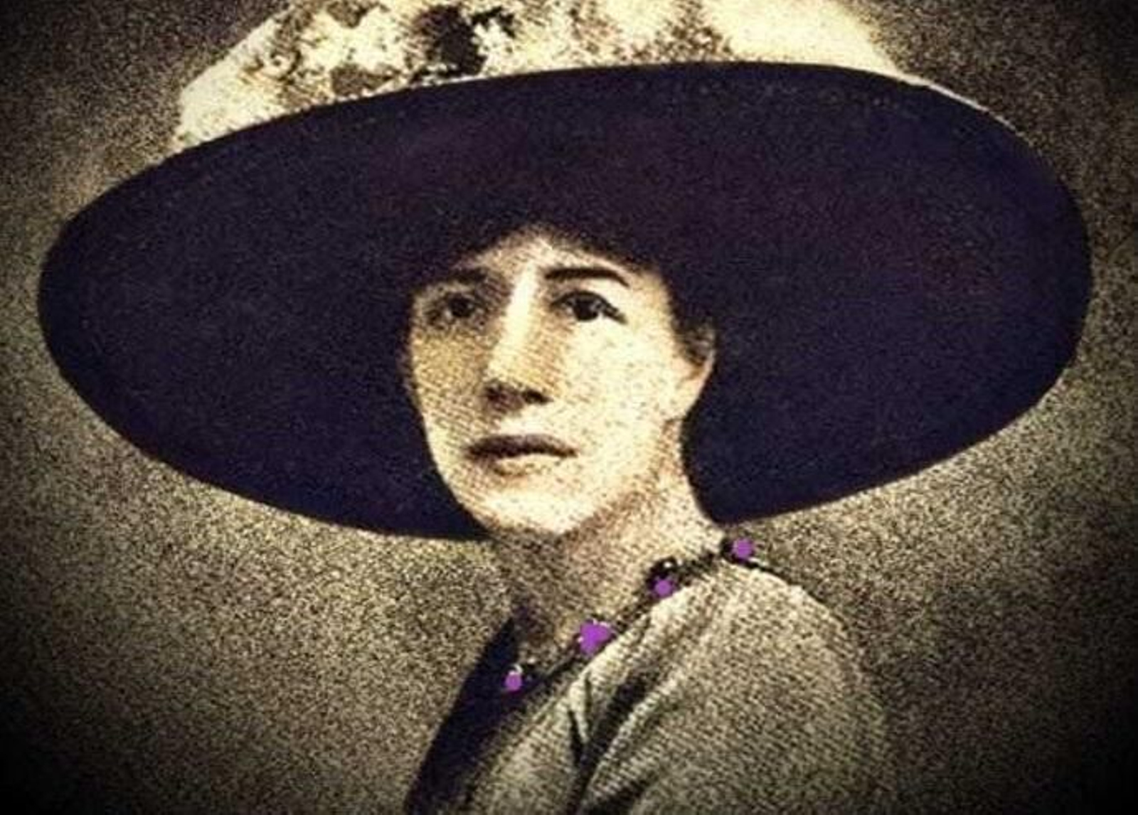 Retrato de la periodista Renée Lafont
