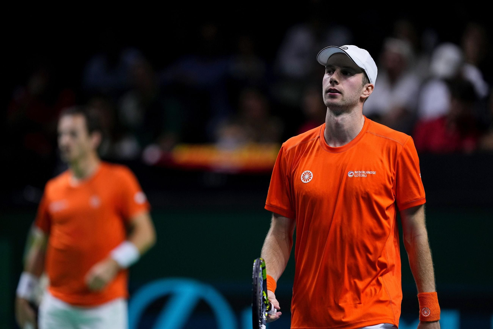 Las fotos de la derrota de España en el dobles ante Países Bajos