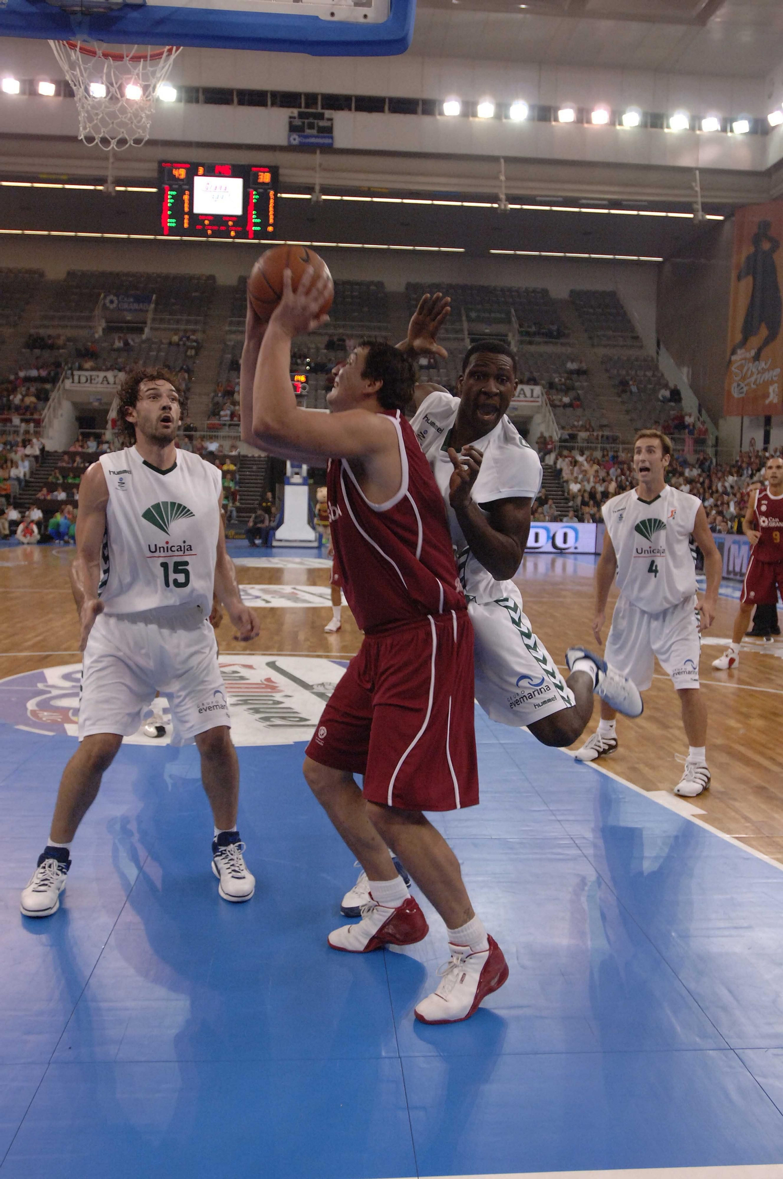 La carrera de Flo Pietrus en el Unicaja, en fotos