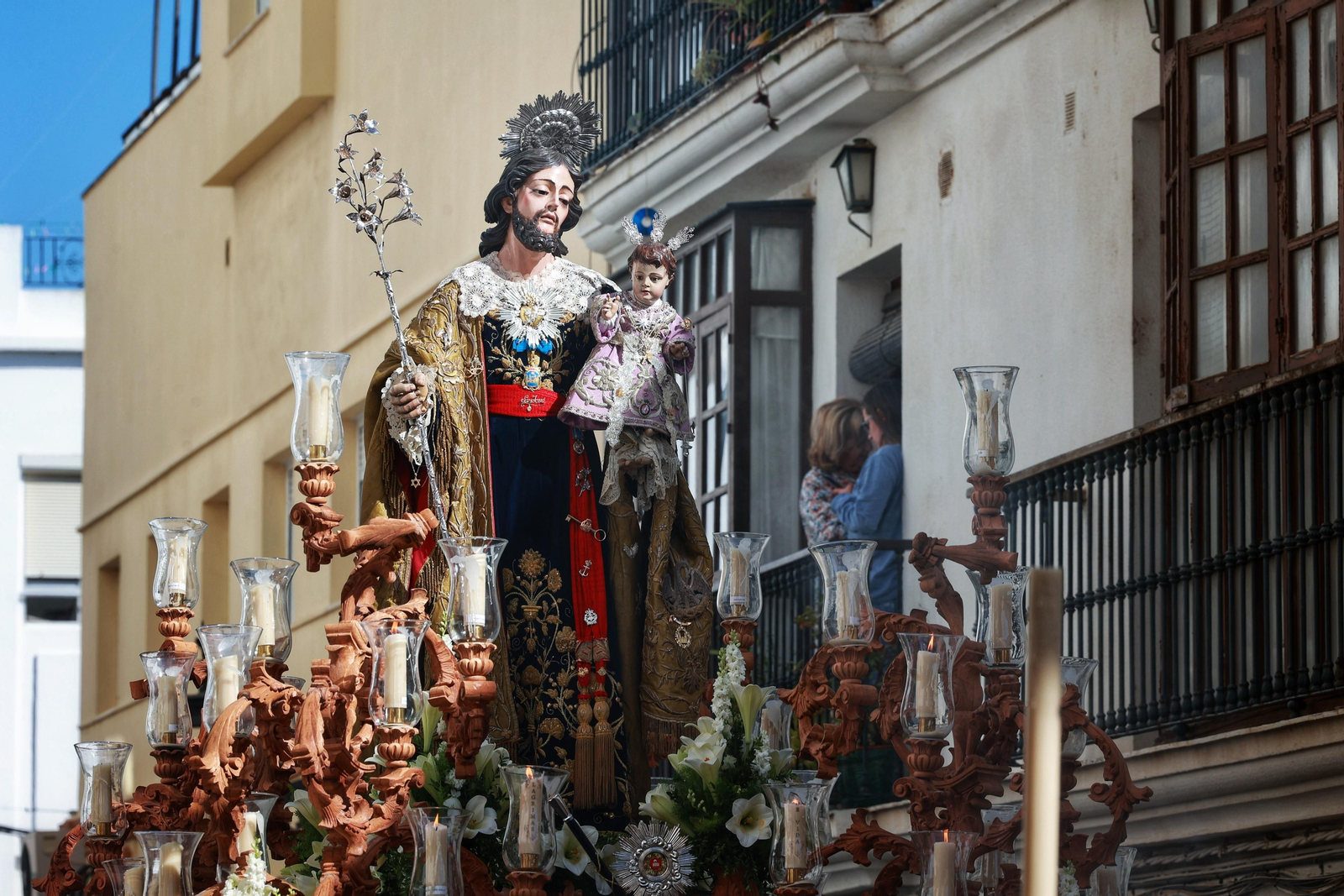 Las imágenes de la procesión del Patrón San José en San Fernando