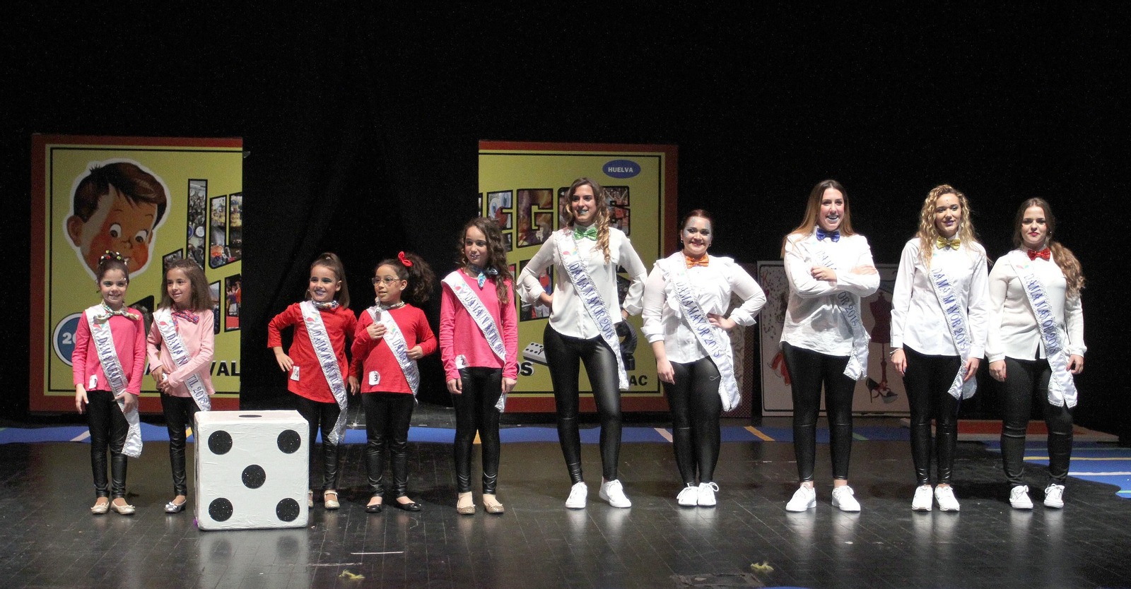 Gala de la coronación de  la choquera mayor e infantil del Carnaval Colombino 2018