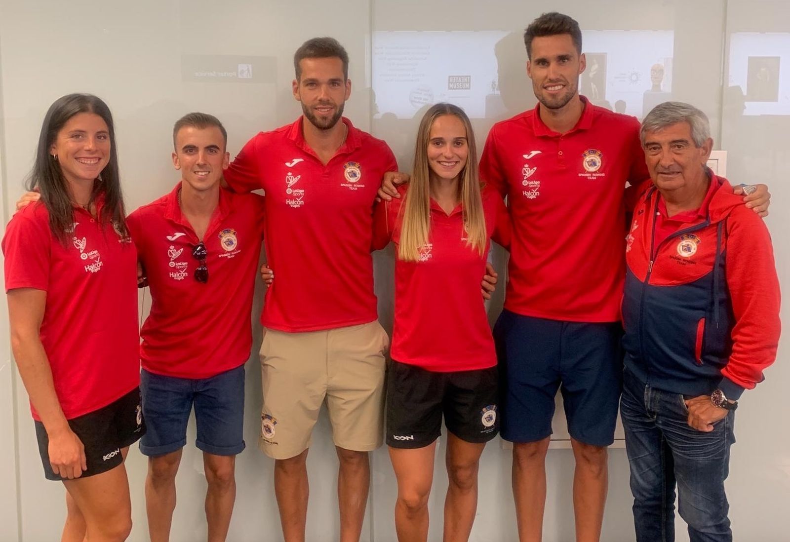 Miembros de la delegación andaluza.