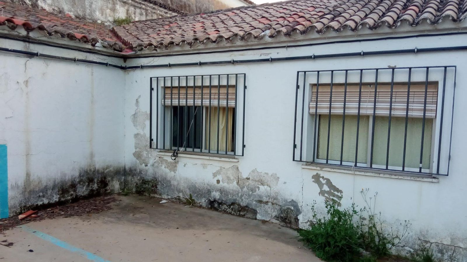 Uno de los patios del centro aracenense