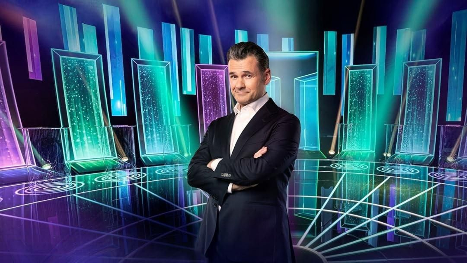 Iñaki López en el plató de 'Tesoro o cacharro'