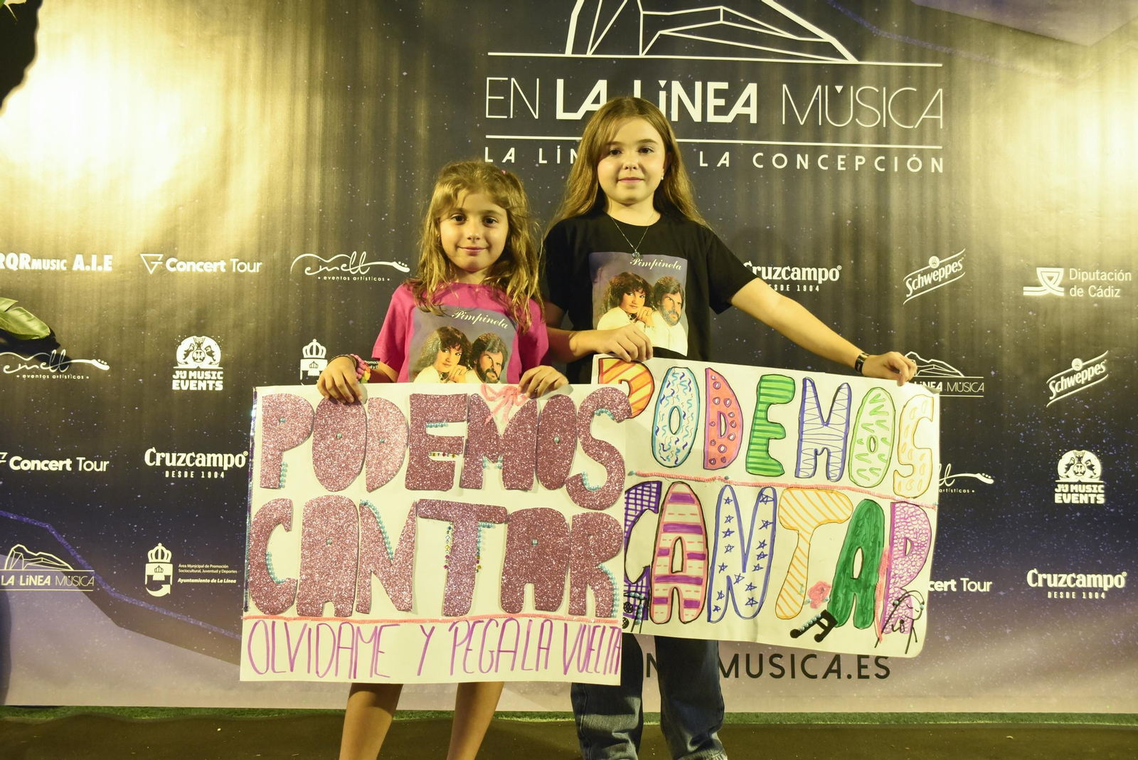 Fotos del concierto de Pimpinela en La Línea