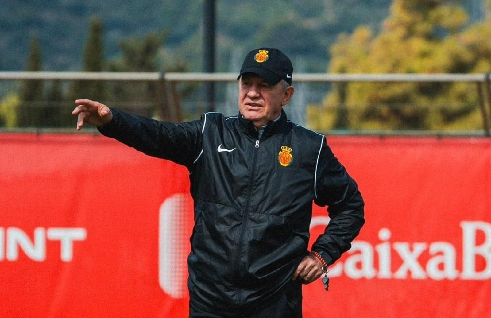 Javier Aguirre, responsable del plantel mallorquinista.