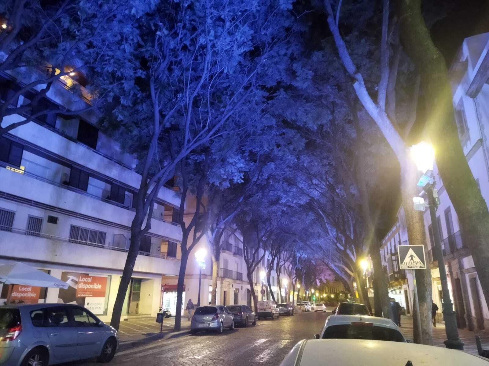 La nueva iluminación de la calle Porvera