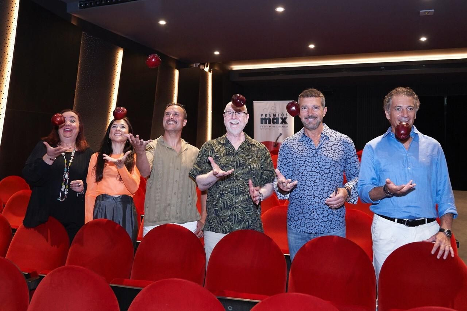 Carmen Ledesma, Alessandra García, Daniel Doña, Ángel Calvente, Antonio Banderas y Javier Banderas, nominados a los Max.