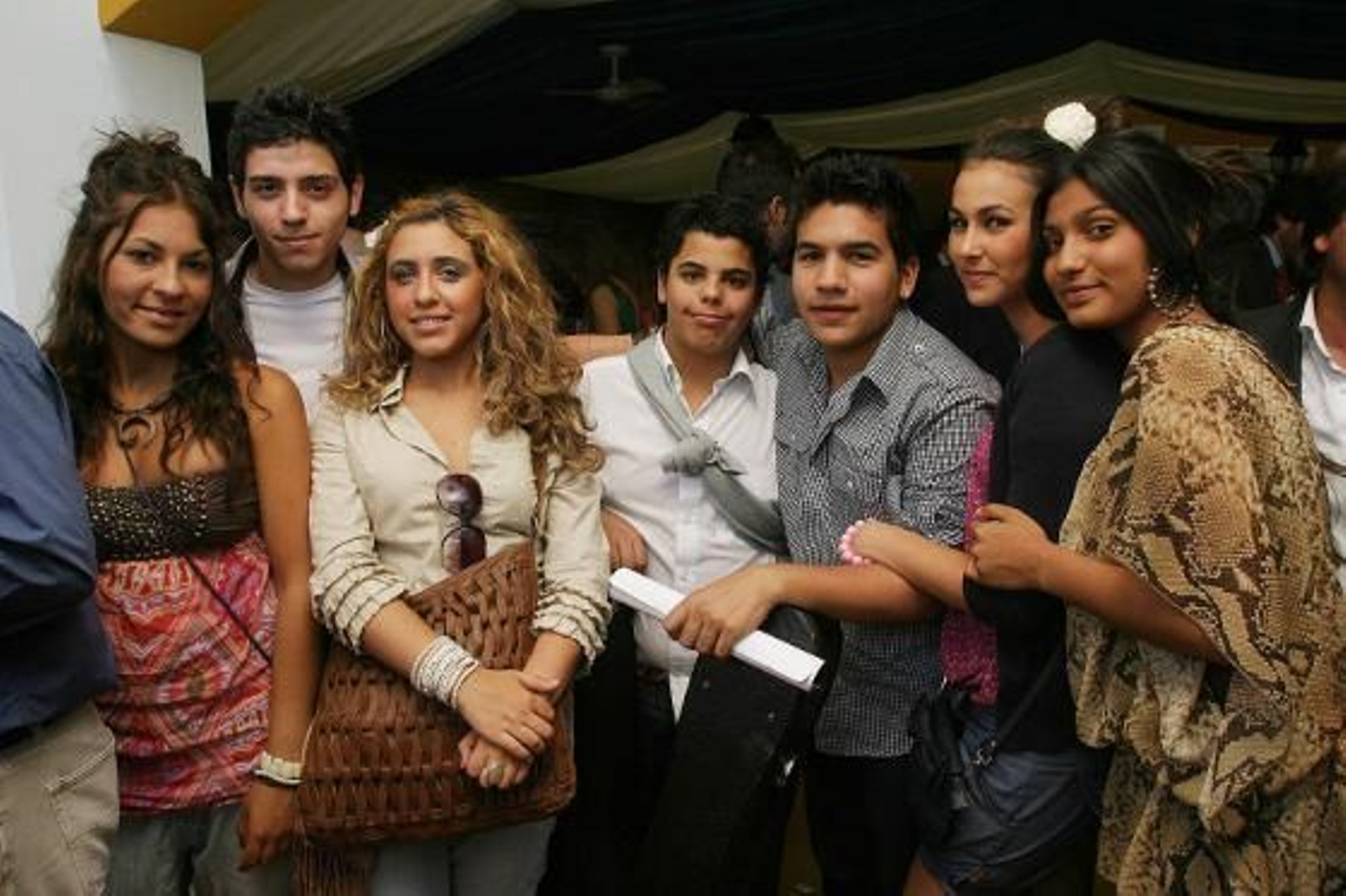 Los jovencísimos miembros del grupo Soniquete. 

Foto: Vanesa Lobo