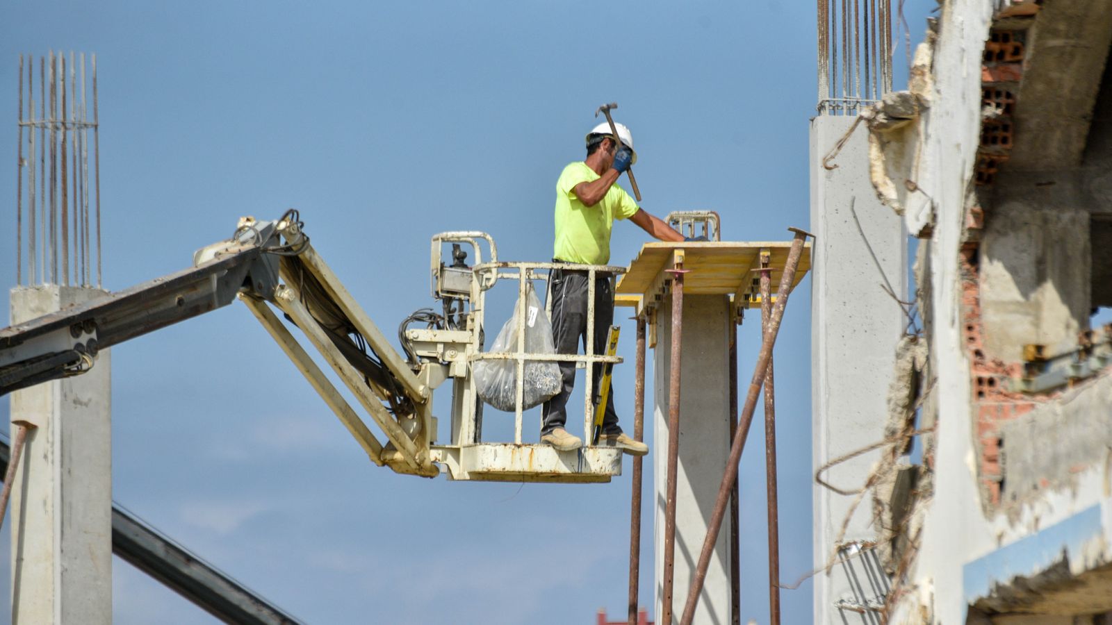 Las obras del Estadio Municipal de La Línea