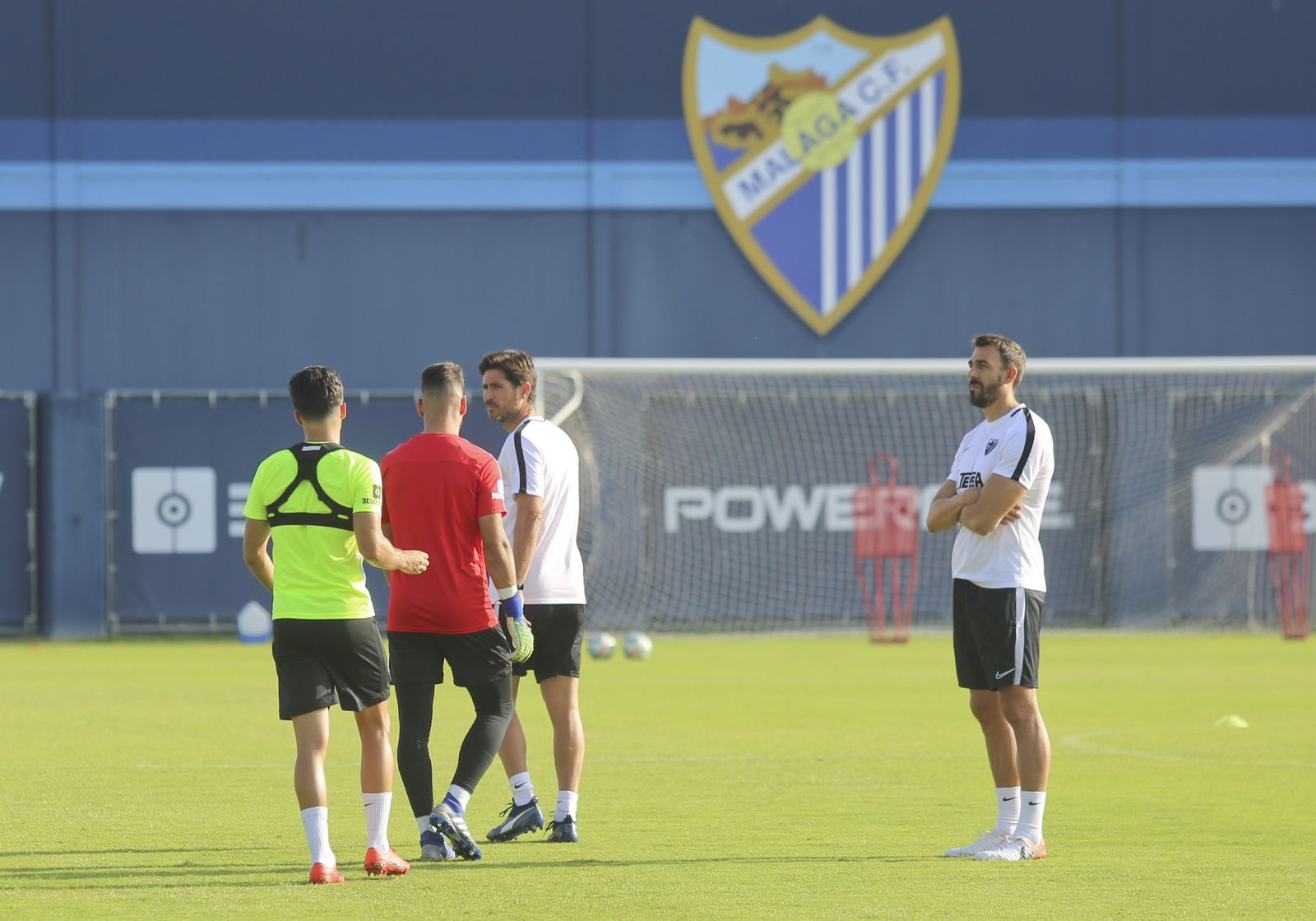 Las fotos del entrenamiento del Málaga en el Anexo de La Rosaleda
