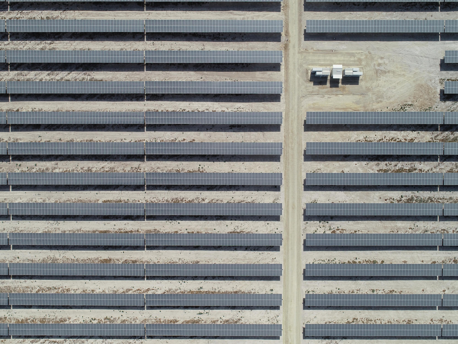 Una planta fotovoltaica de Endesa.