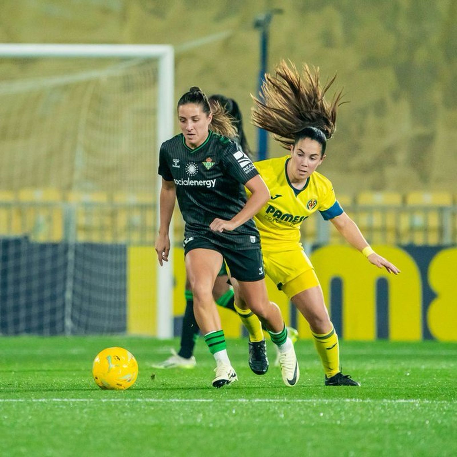 Lance del partido jugado en Villarreal.