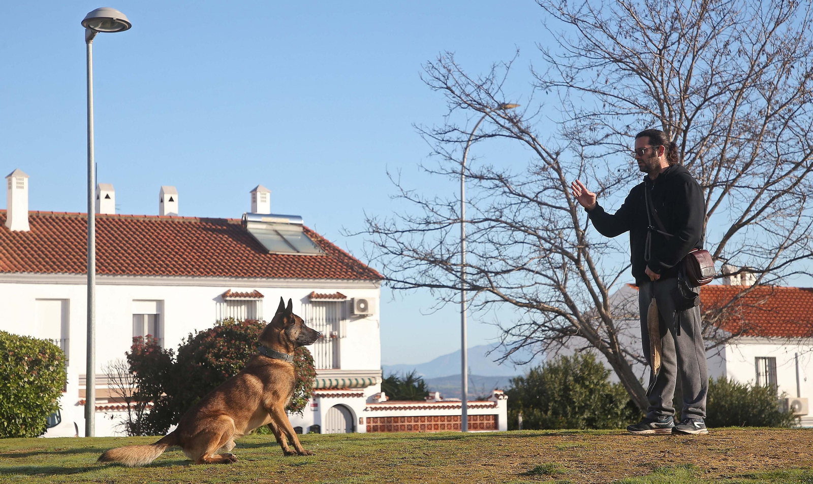 Fotos del encantador de perros de Algeciras