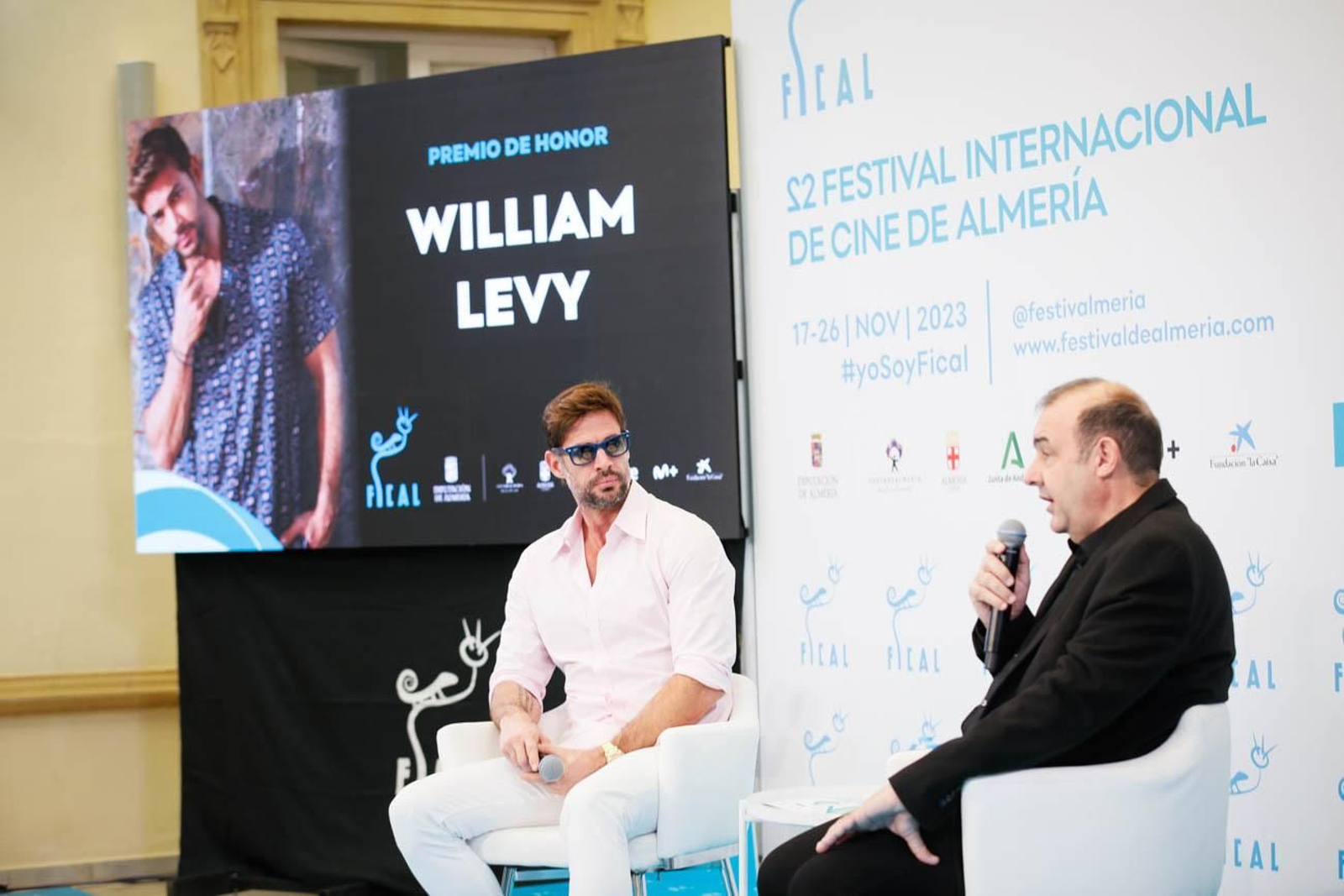 Imágenes de William Levy en FICAL