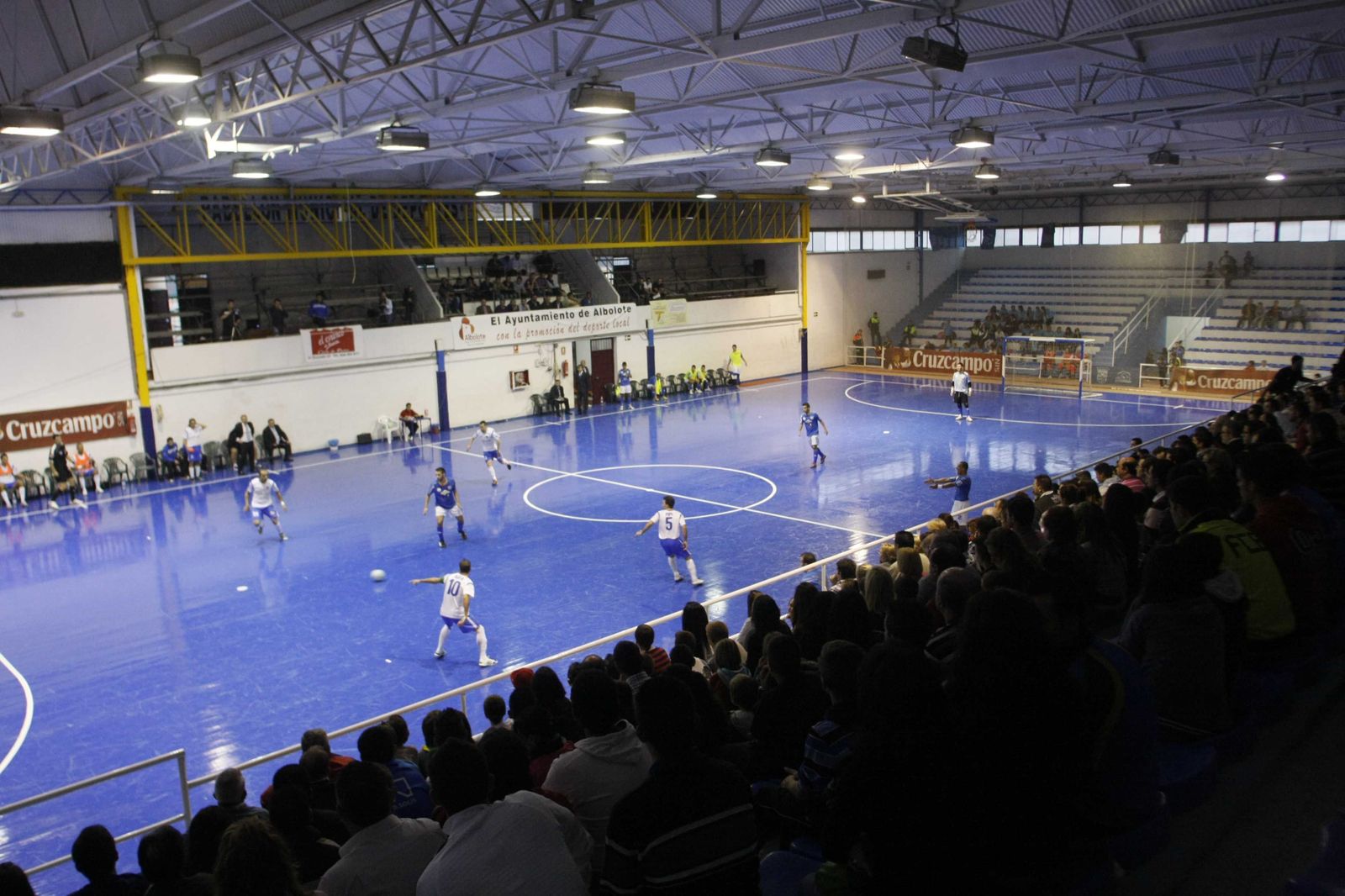 Imagen de archivo de un partido del extinguido club deportivo.