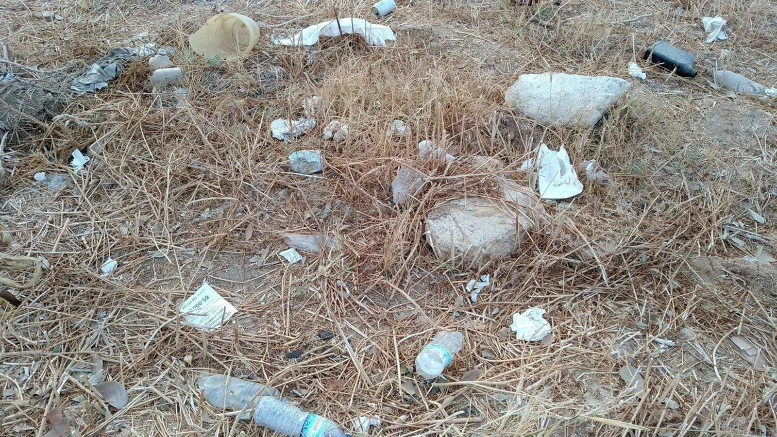 Galería de imágenes de la suciedad en distintos puntos de la ciudad.