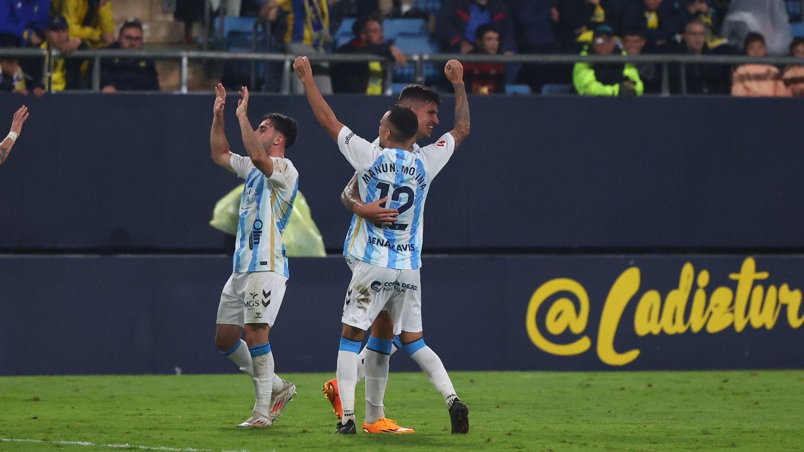 El Cádiz - Málaga CF, en fotos