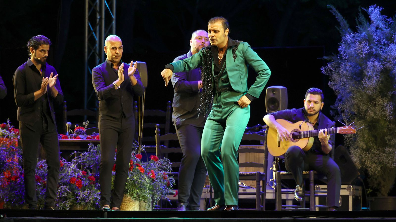Fiesta de la Bulería Joven con Fernando Jiménez en 'Santiago, Alfa y Compás'