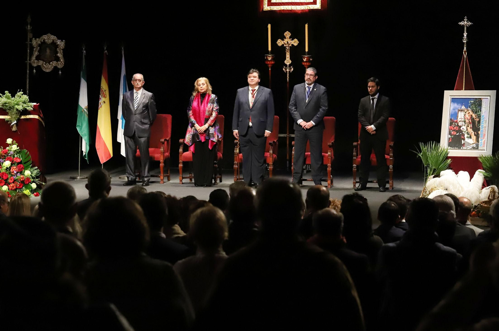 Imágenes del pregón de San Sebastián pronunciado por Manuel Correa