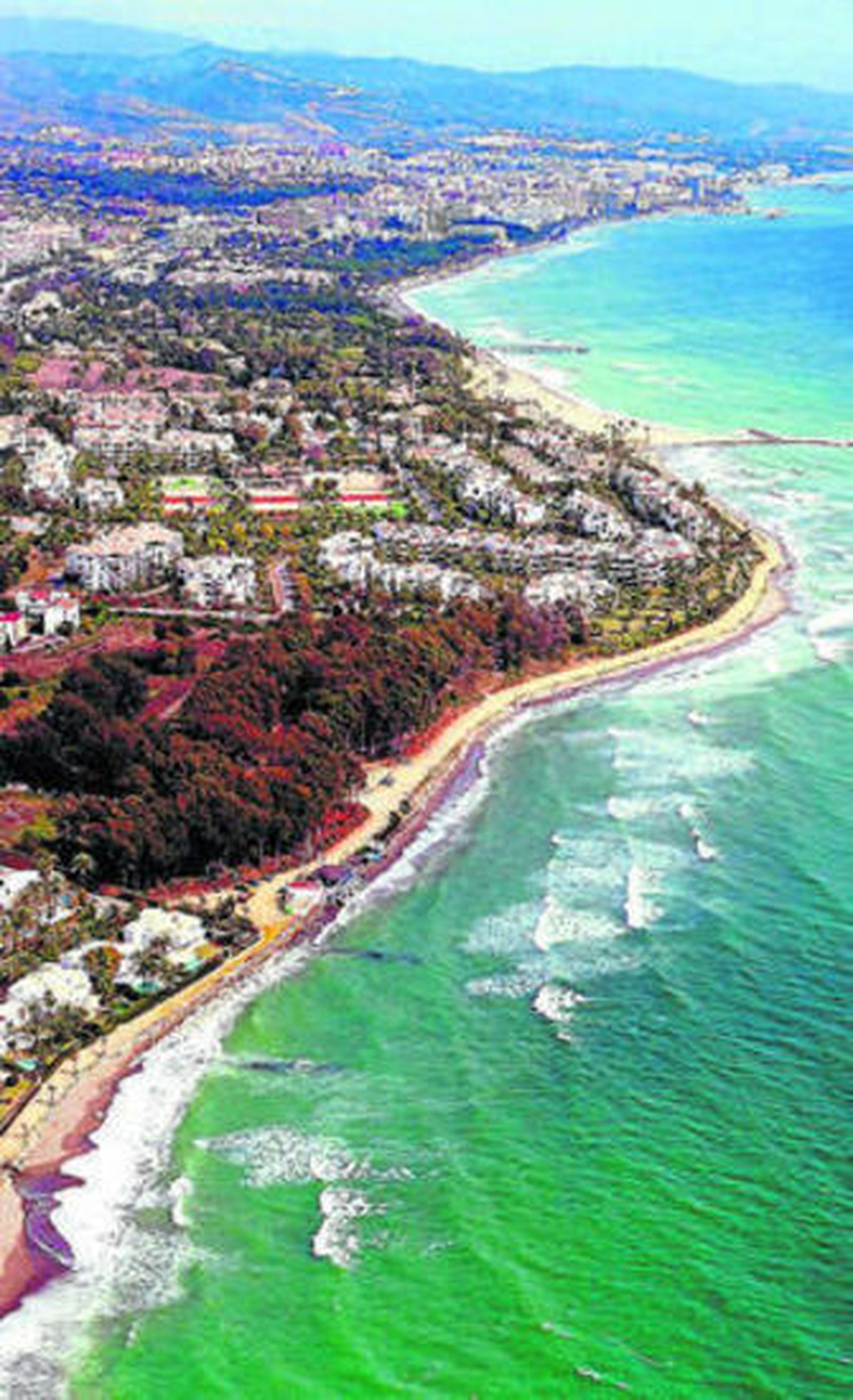 Imagen de archivo del litoral marbellí.