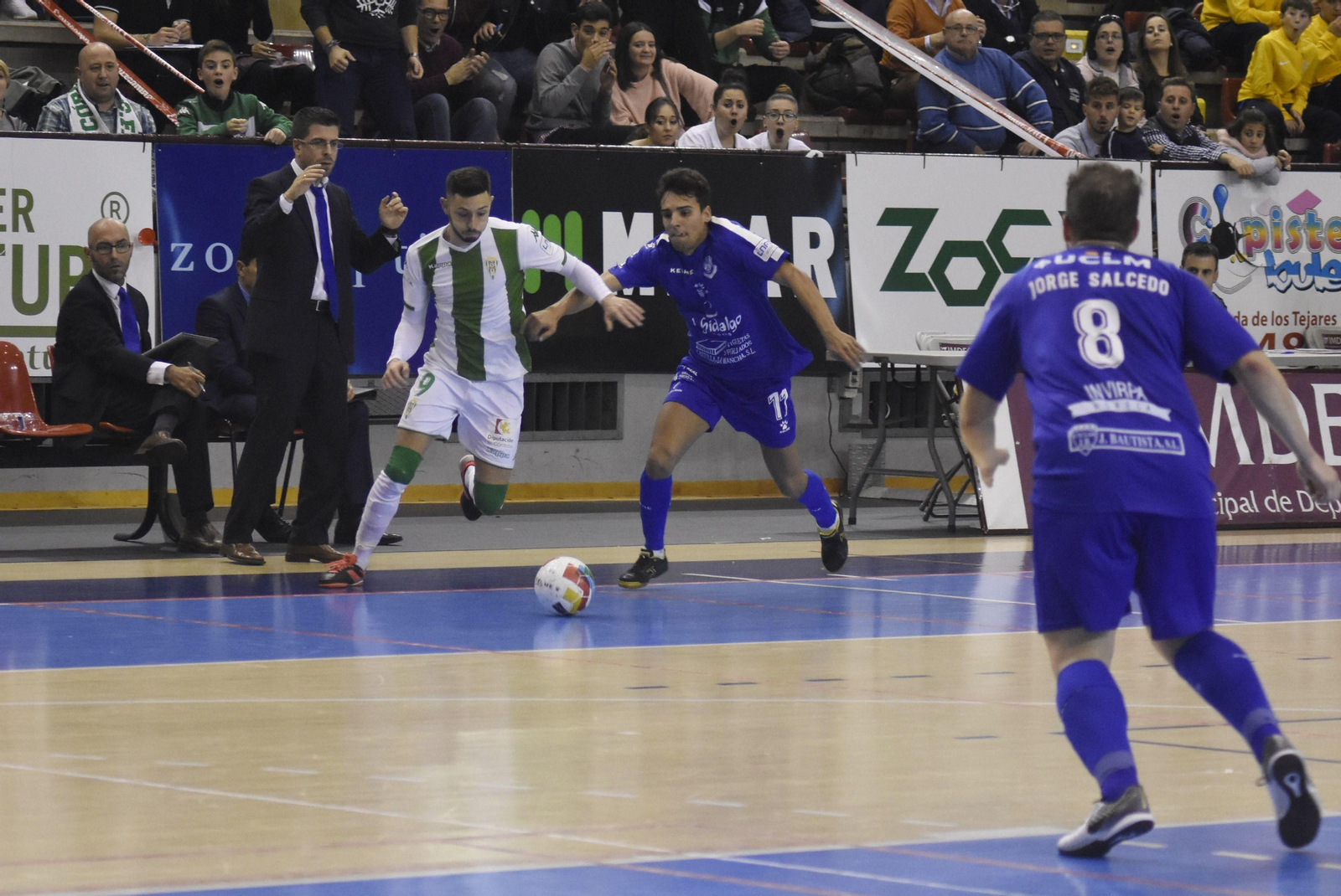 La victoria del Córdoba CF Futsal sobre el Manzanares ha dejado estas imágenes.