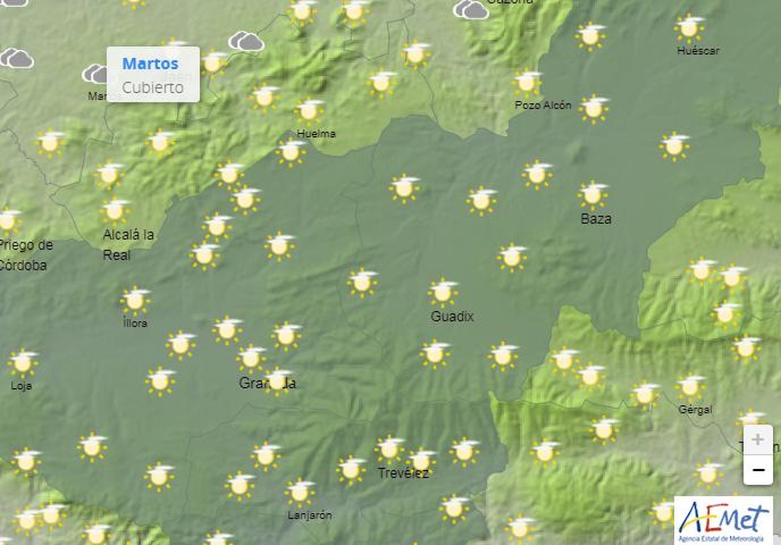Tiempo en Granada | El lunes es menos lunes con buenas noticias