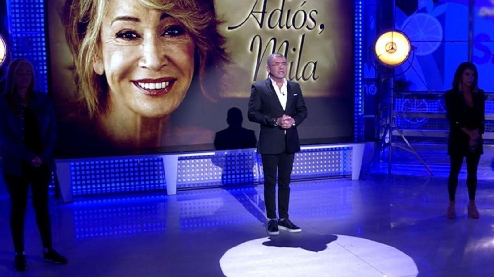 Plató de 'Sálvame' en el especial en honor a Mila Ximénez.