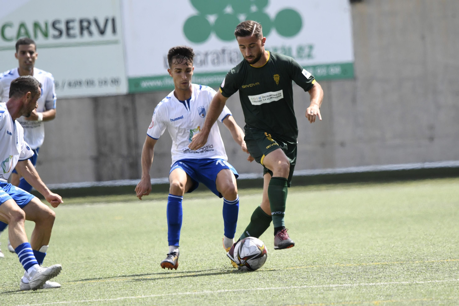 El empate del Córdoba CF ante el Tamaraceite, en imágenes