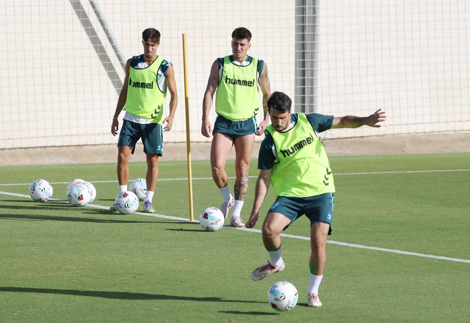 El Málaga CF se muda a la Ciudad Deportiva sin Eneko Jauregi