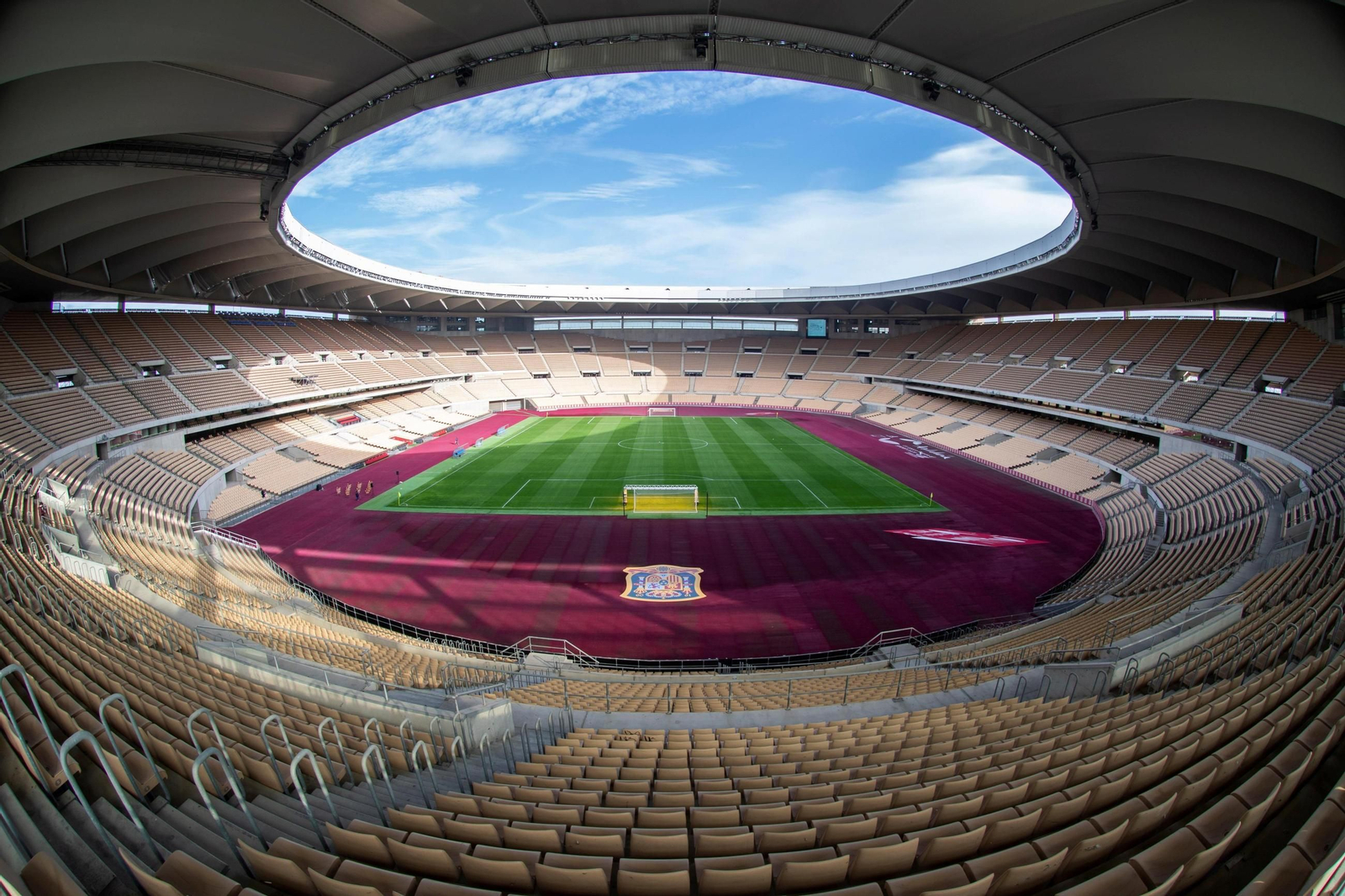 Estadio de la Cartuja en Sevilla tras su remodelación.