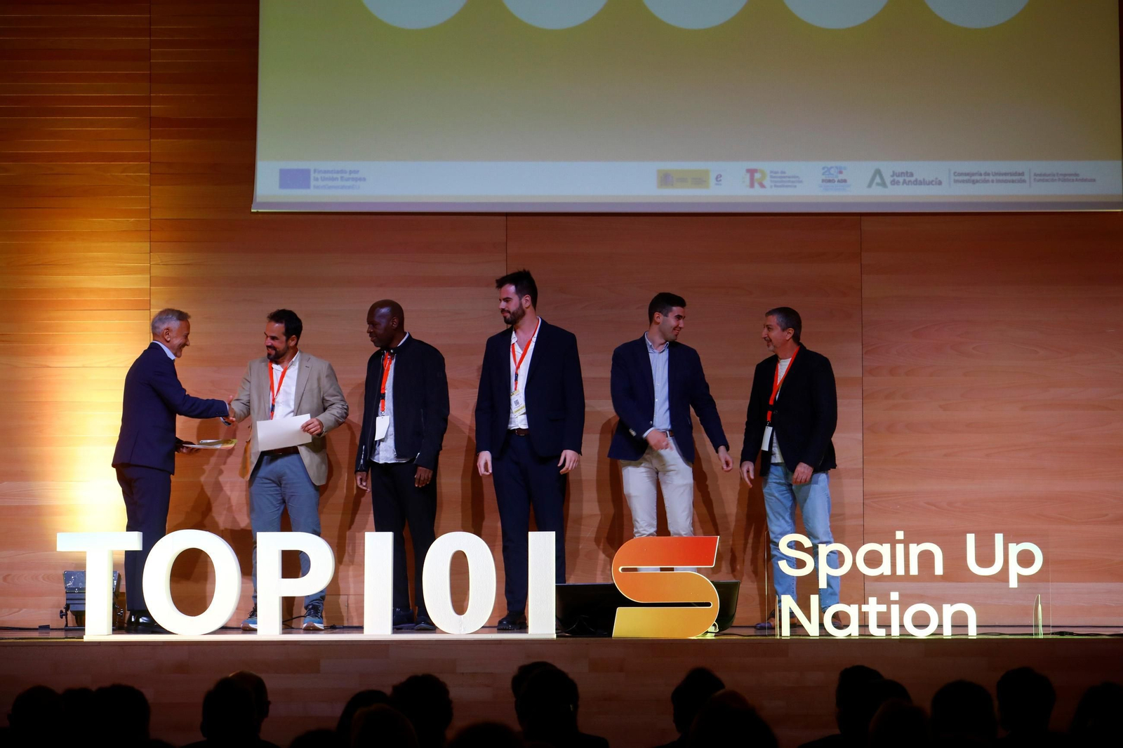Entrega de premios de la gala 'Top 101 Spain Up Nation' en Córdoba