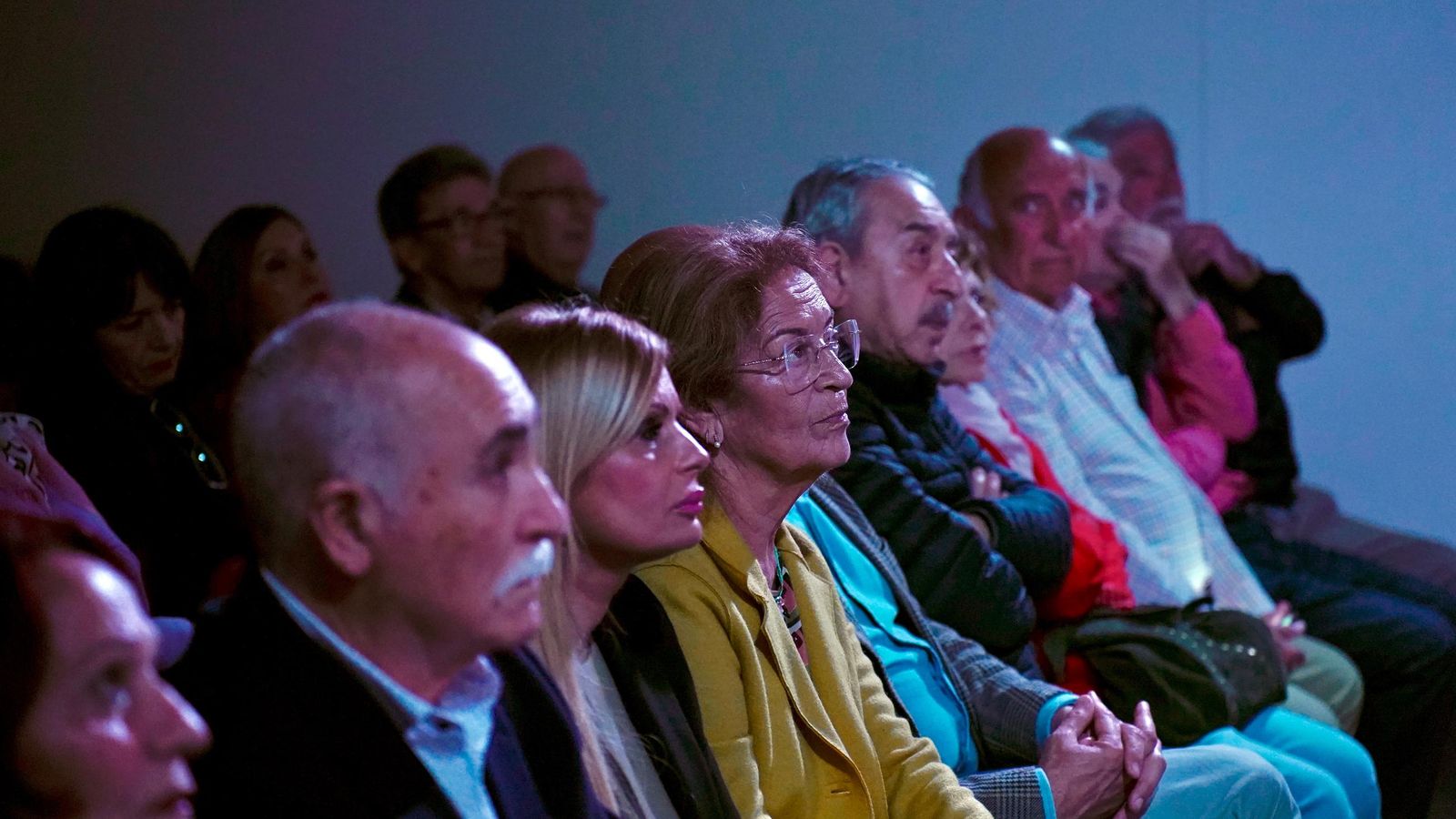 Fotos de la Semblanza a la Saeta con Juan Andrés Azorit, Perico el Piñero y José Canela en el Centro Paco de Lucía