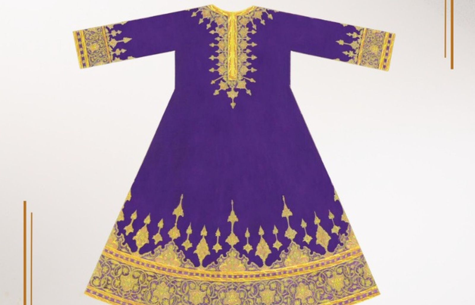 Detalle de la túnica para Jesús Cautivo