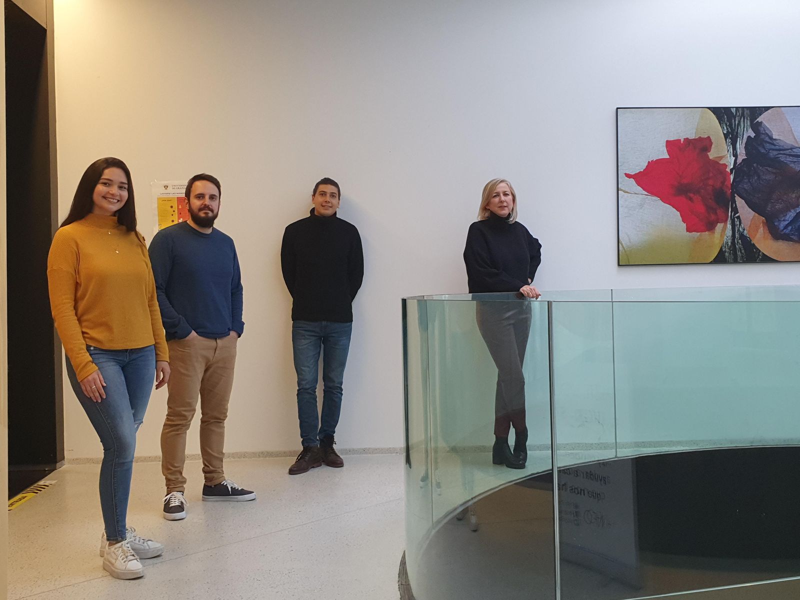 El grupo de investigadores que han realizado el trabajo.